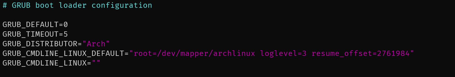 /etc/default/grub截图